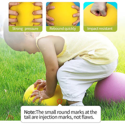 Silent Uncoated High Density Foam Sports Ball 4