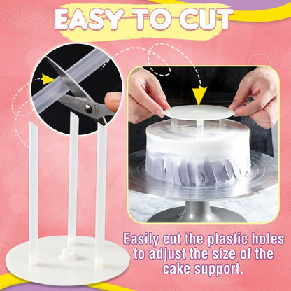 Multi-layer Cake Support -  WHOLE SET 4