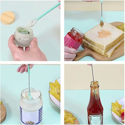 Mini Silicone Telescopic Spatula 4