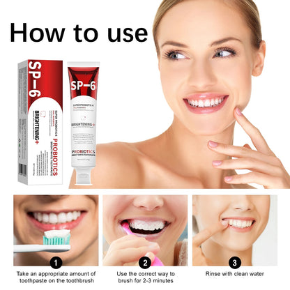 Oral Care Probiotic Whitening Toothpaste 4