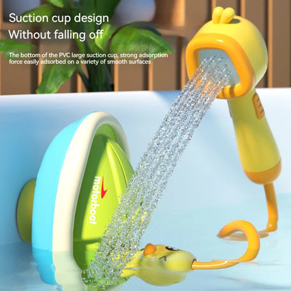 Cute Duck Bathtub Boat Toy – Interactive Water Spray with 3 Emotional Duck Characters for Toddlers 4