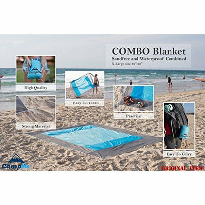 Sand Absorbing Beach Mat 4