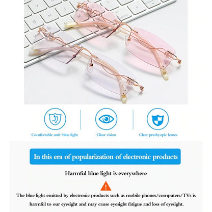2020 fashionable ladies pink reading glasses 4
