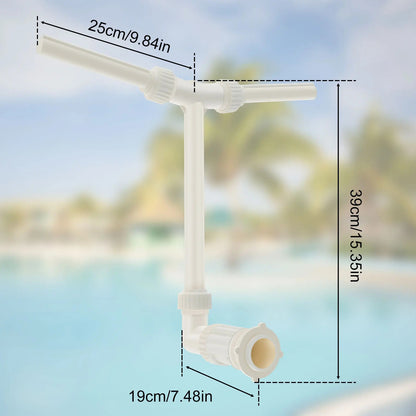 Dual Spray Swimming Pool Water Fountain 4