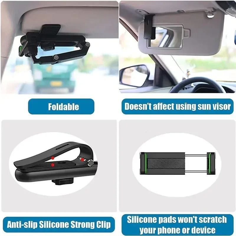 Rotatable and Retractable Car Phone Holder 4