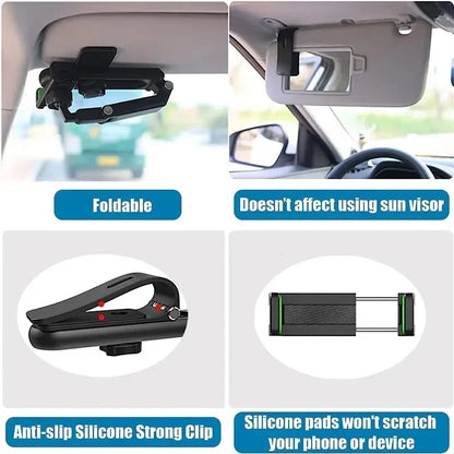 Rotatable and Retractable Car Phone Holder 4