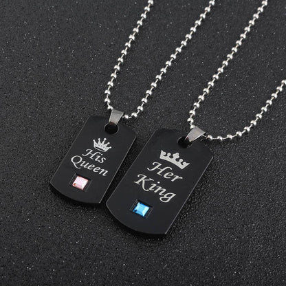 King And Queen Necklace 4