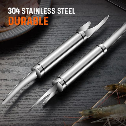 5 in 1 Multifunctional Shrimp Deveiner and Peeler Knife Tool 4