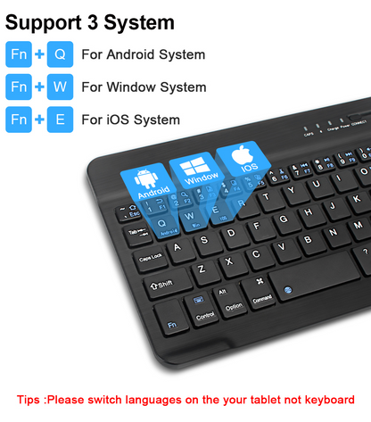 Ultra-Portable Bluetooth Smartphone Keyboard 4