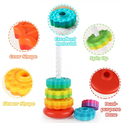 Rainbow Stacking Toys 4