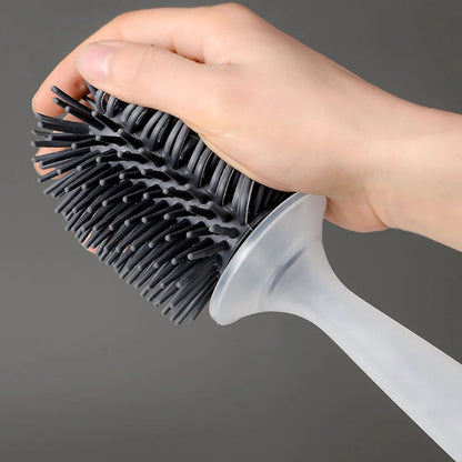 AquaClean Silicone Toilet Brush Set 4