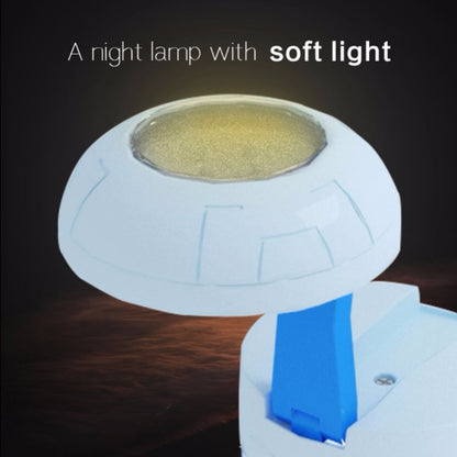 LED Salt Water Chemical Powered Night Light Portable Desk Lamp 4