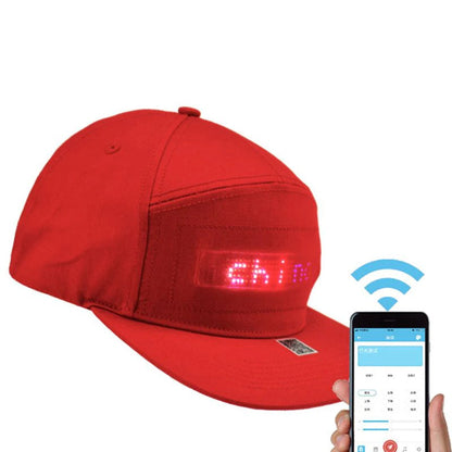 LED Mobile Phone APP Controlled Baseball Hat 4