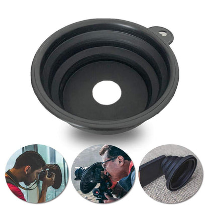 Camera lens hood for Canon Nikon Sony professional DSLRs and camcorders 4