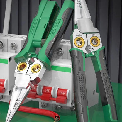 8-in-1 Electrical Wire Stripper Multi-Tool Pliers 4