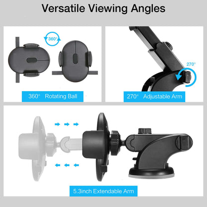 Automatic Locking Windshield Phone Holder 4
