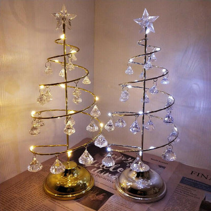 Christmas Tree Crystal Lights 4