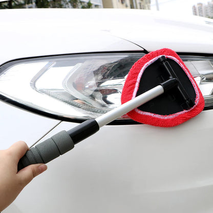 Car Windshield Telescopic Microfiber Cleaning Tool 4