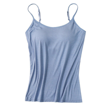 Tank Top Camisole With Built-in Bra 4
