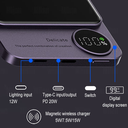 Wireless Magnetic Powerbank Charger 4