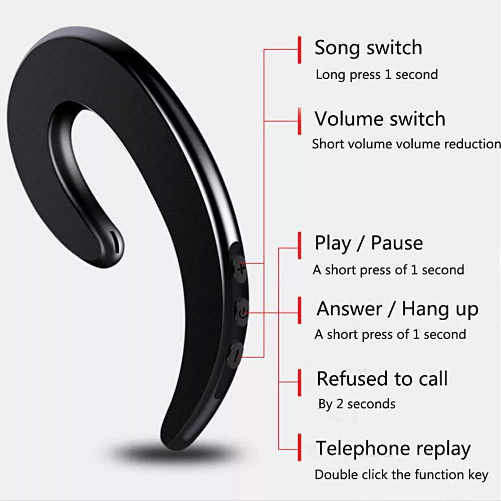 Bone Conduction Hook Earphone 4