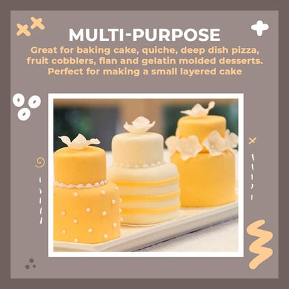 Mini Multi-Tier Cake Mold-FULL SET 4