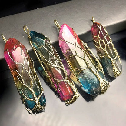 7 Chakra Rainbow Pendant 2