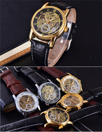 Watch Men Military Sport Skeleton 4
