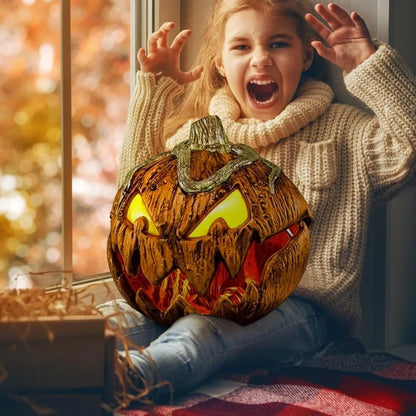 ? Halloween Scary Pumpkin With Lights 4