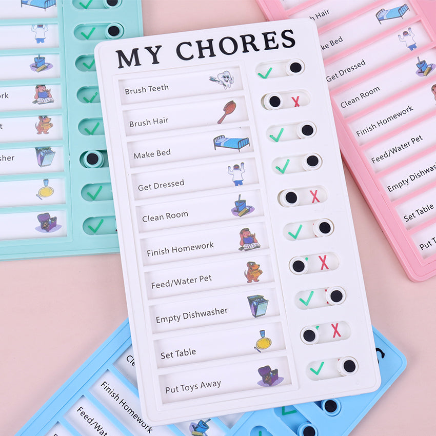 Magnetic Dry-erase Daily Routine Task Planning Board 4