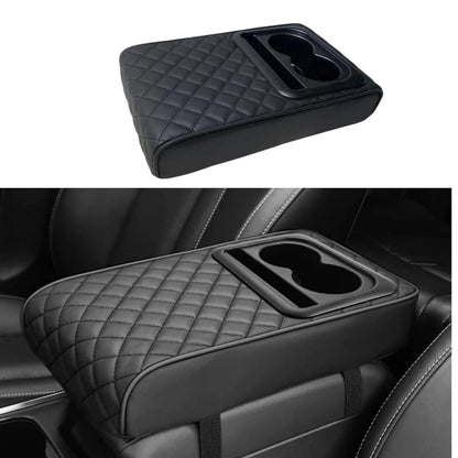 Pu Leather Car Armrest Box Mat 4