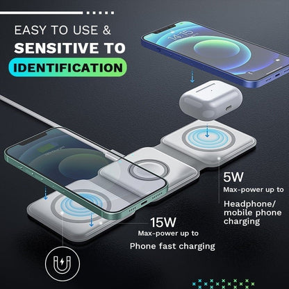Foldable 3-in-1 Wireless Charger 4