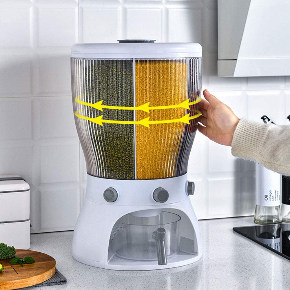 Multifunctional Rotating Food Storage Box 4