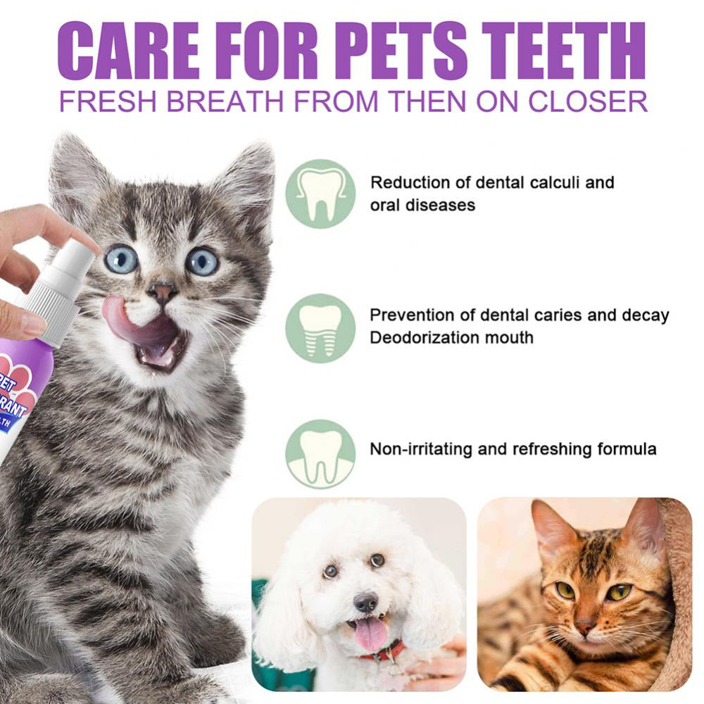 Pet Oral Cleaning Freshener Spray 3