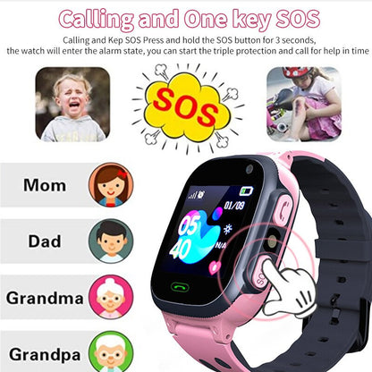 Kids GPS Tracker SOS Smartwatch 4