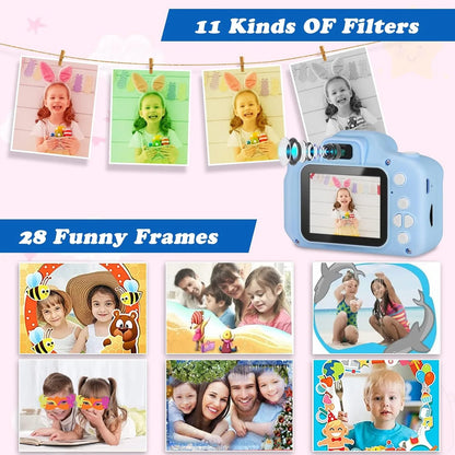 Kids Digital Mini DSLR Camera 4