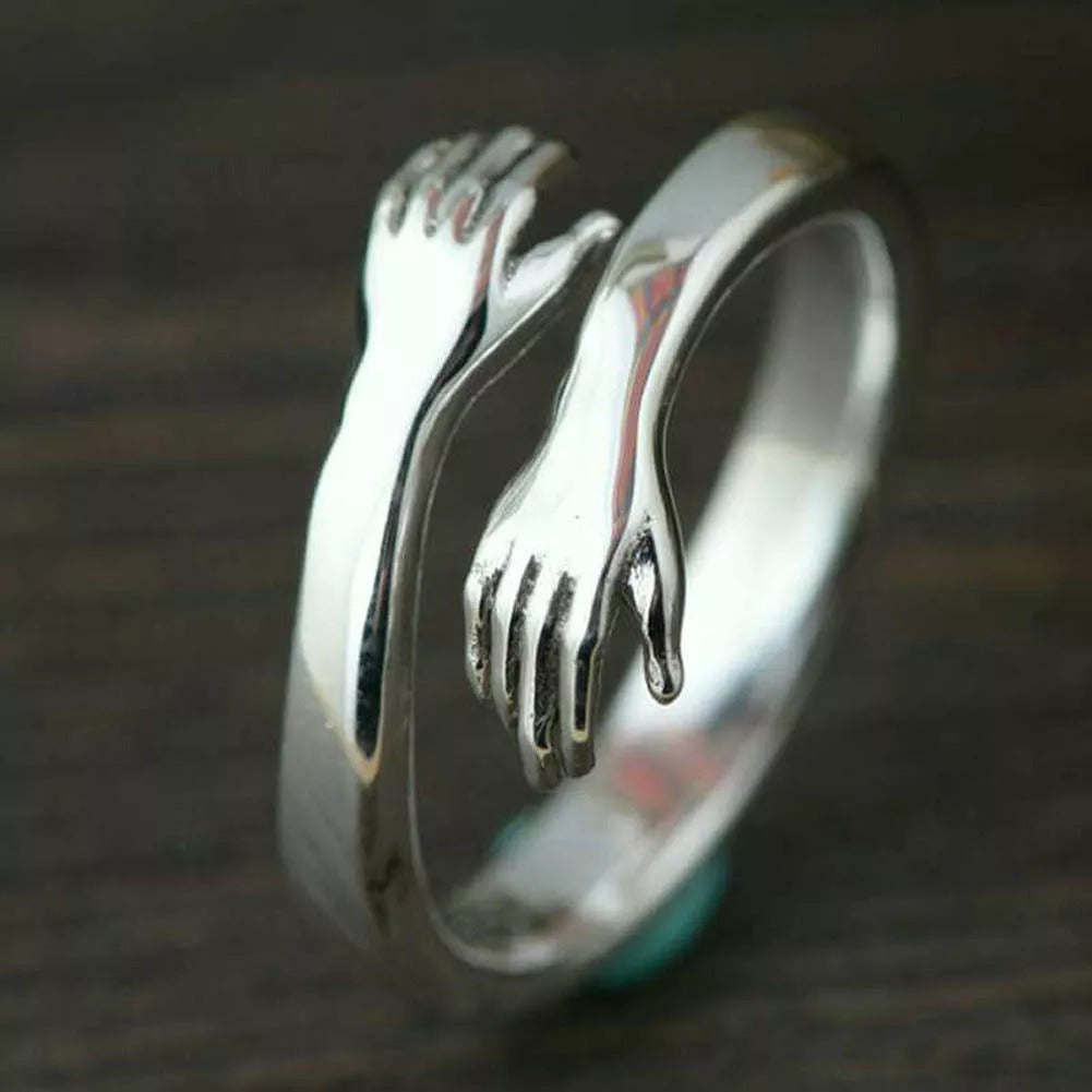 Couple Hug Ring 4