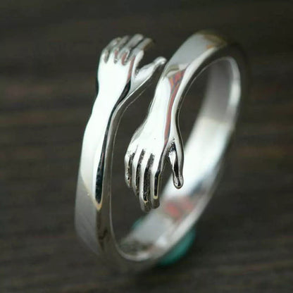 Couple Hug Ring 4