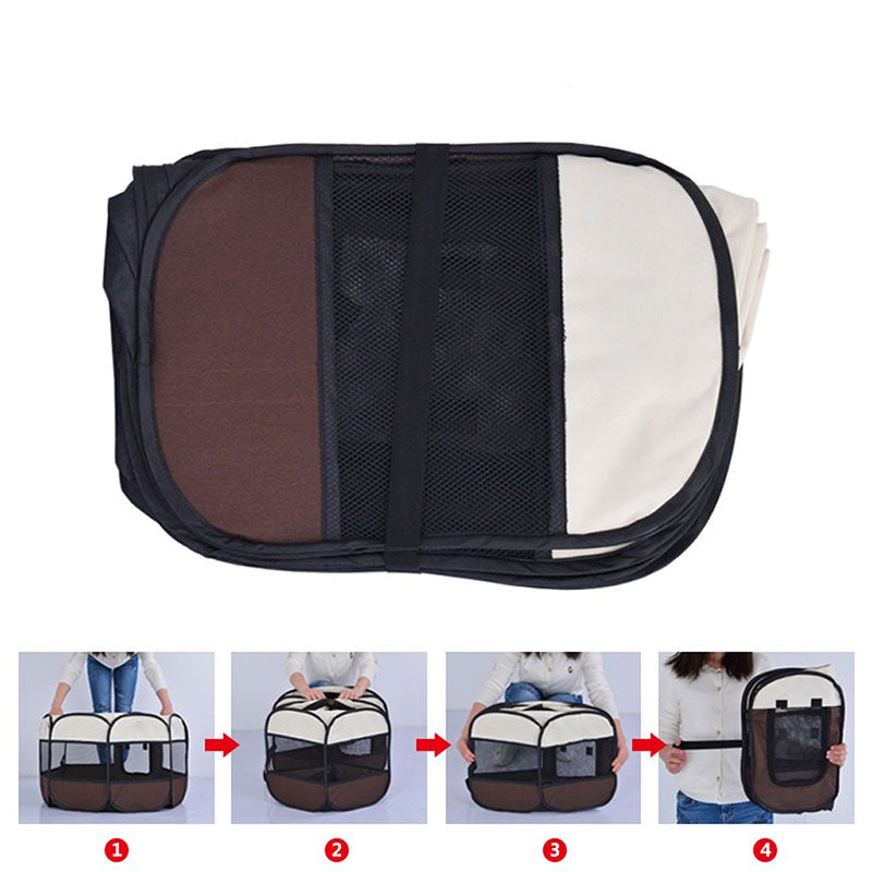 Portable Cat Dog Crate 4