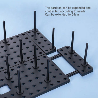 Drawer Retractable Tableware Rack 4