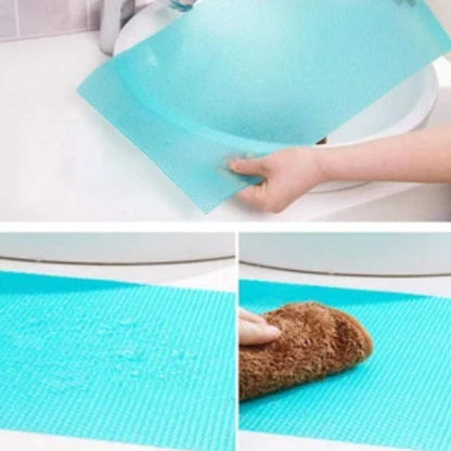 Antibacterial Moisture-proof Refrigerator Shelves Mats (4pcs) 4