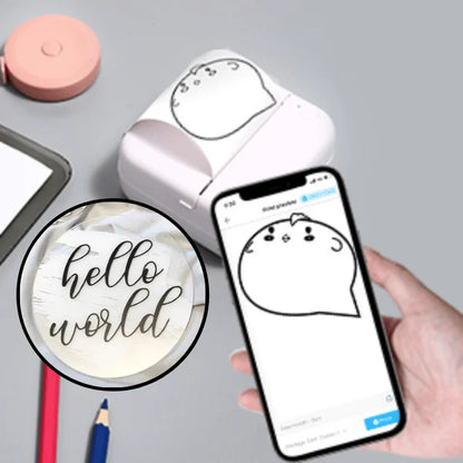 Mini Instant Sticker Printer 4
