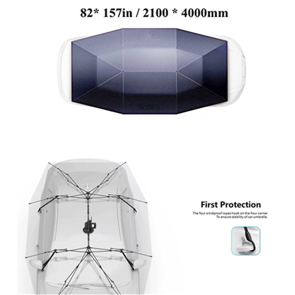 Portable Car Roof Cover 4