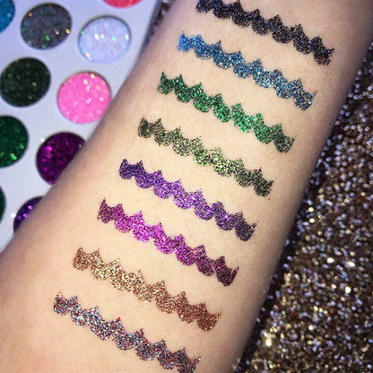 Glitter Eye Shadow Palette 4