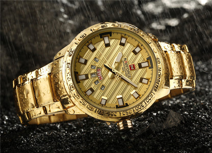 NAVIFORCE®™ LUXURY Golden Watch 4