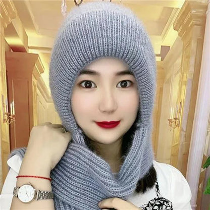 Integrated Ear Protection Windproof Cap Scarf 4