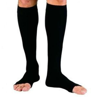Zipped Open Toe Compression Socks 4