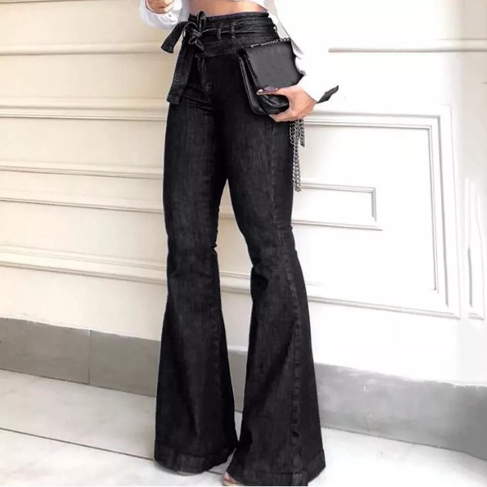 High Waist Wide Leg Jeans 4