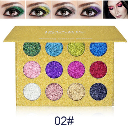 Luxury collection Pressed glitter palette 4