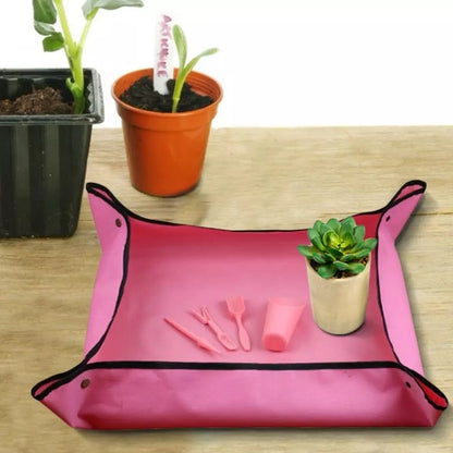 Gardening Waterproof Folding Dust Proof Mat 4